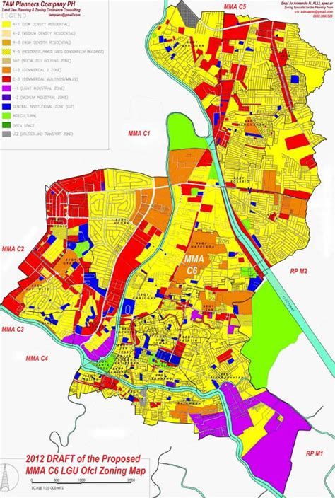Zoning Ordinance, Zoning Map, and CLUP of Parañaque City.